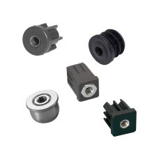 Threaded caps and end caps for tubes and profiles - Bett Sistemi