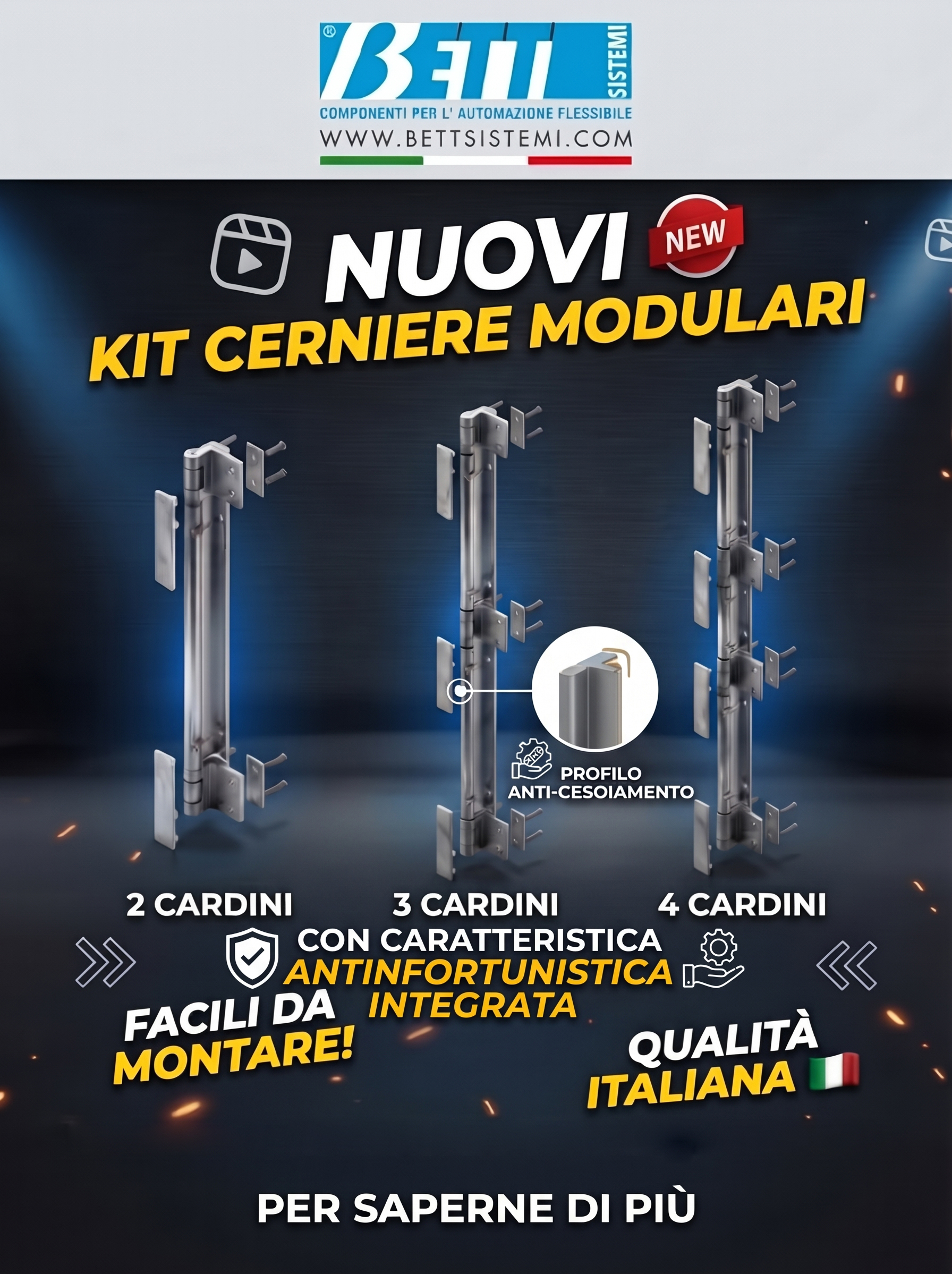 Kit cerniere