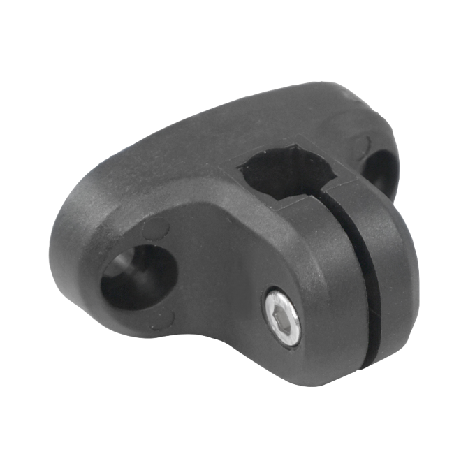 Morsetto gomma nera per vasi foro mm.52 - canotti mm.40 227900GN